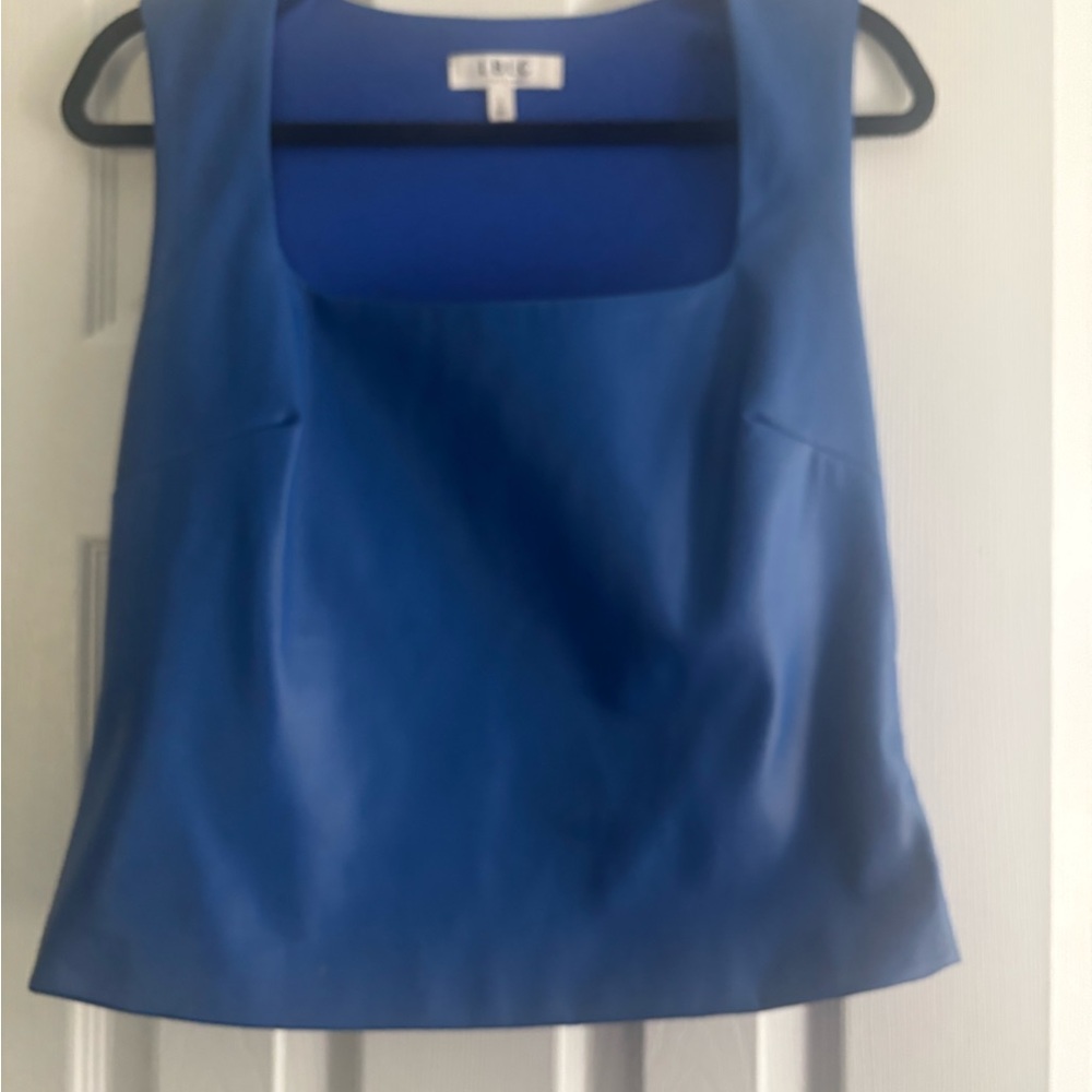 LBLC the Label Leather Royal Blue Tank Top